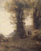 Pastorale (mk11), Jean Baptiste Camille  Corot